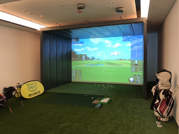 廈門HALOGOLF泰地萬豪酒店室內(nèi)高球館